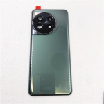 Klaasist akukaas OnePlus 11 jaoks Tagaluugi kate Tagumine korpus Paneel koos kaameraklaasi liimiga roheline