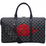 Jordan Monogram 25L Logo Tikitud Prindiga Reisikott Unisex Reiskott Indigo IW1552-455 Indigo