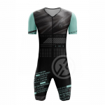 Suvine meeste triatloni v&otilde;istlus&uuml;likond Trisuit Jalgrattasport Skinsuit L&uuml;hikeste varrukatega Performance riided Kiiresti kuivav Speedsuit Gcbig Sport S