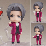 10cm Phoenix Wright Ace Attorney Miles Edgeworth 1761 1762 Anime Kuju Tegevuskuju M&auml;nguasjad Komplektid Nukk J&otilde;ulukink Kingitus Karbiga