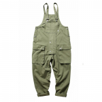 Kevad Suvi Trendikad Tunked Romper Unisex Jumpsuits Mood Plaaster Tasku Rihmad Varrukateta P&uuml;ksid Playsuits Meeste Riided S tumeroheline v&auml;rv