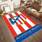 Atl&eacute;tico Madridi ruudukujulised vaibad on suurep&auml;rane valik elutubadesse, magamistubadesse, kodu kujundamiseks ja kingitusteks. 100cmx120cm