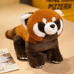 Elutruu Punane Panda pehmem&auml;nguasi Armas pesukaru pehmem&auml;nguasi Pehme nukk Kingitus lastele t&uuml;druks&otilde;brale s&uuml;nnip&auml;evaks j&otilde;uludeks about 40-45cm