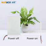 SUNICE A4 suurusega n&auml;idis 21*29cm Elektriline isekleepuv PDLC h&auml;marduv kile Nutiklaas Aken Uks Toon Nutikas kile 21 X 29.7cm