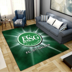 FC St. Gallen vaip elutuppa, magamistuppa, koju, diivani kaunistuseks, laste m&auml;ngimiseks, libisemiskindel p&otilde;randamatt 80x120cm( 31x47in)