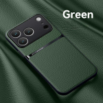 Luksuslik l&ouml;&ouml;gikindel nahast &uuml;mbris Coque iPhone 17 17 Air 17 Pro Max Plus jaoks Magnetiline kest Telefonikott iPhone 17Pro tagakaane jaoks iPhone17 Pro sinine