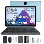 Blackview ZENO 5 Tahvelarvuti 11-tolline 90Hz 32GB+128GB 8300mAh Android 16 T&Uuml;V S&Uuml;D Widevine L1 PC-m&auml;ngude tahvelarvuti 4G LTE 32+128 sinine
