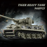 S&otilde;jaline WW2 Tiiger Raske Tank Ehitusklotsid Tehniline Armee Relvad Peamine Lahingutank S&otilde;dur Moc Klotsid M&auml;nguasjad Lastele Kingitus