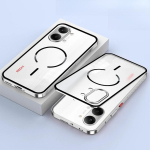 Alumiiniumisulamist raam Click-on disainiga Magnetiline &uuml;mbris Xiaomi POCO X8 Pro Max Redmi Turbo 5Max jaoks Matt L&auml;bipaistev Akr&uuml;&uuml;lkate Redmi Turbo 5 Max h&otilde;be