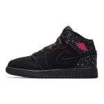 Jordan 1 Mid GS Must-Kiirroosa 555112-001 38.5 must