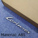 3D Metall Lorinser Kilp Logo M&auml;rk Kleebis K&uuml;lgtiib Tagaluugi Embleem Decal K&otilde;rgekvaliteediline Auto V&auml;lisdisaini Tarvikud Lorinser 11.5cm*2.5cm h&otilde;be