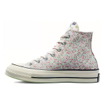 Converse Chuck 70 Puuviljad & Lillelised Kulumiskindel Kulumiskindel K&otilde;rge s&auml;&auml;rega L&otilde;uendkingad Unisex Valge Roosa A03555C 36.5 gray