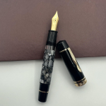 MAJOHN P139 Suur Kolbp&uuml;stolpliiats Nr.6/8 EF/F/M Otsik K&otilde;rgekvaliteediline Kummi Keel T&auml;ielikult Vask Kolbp&uuml;stol Kirjutamispliiats Piiratud Must Kivi! (as the picture,Long Knife1-1.4mm)
