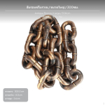 2-osaline plastikust keti Halloweeni rekvisiit, kummitusliku eluaseme kaunistus, v&otilde;ltsraudmust must keskmine 150cm Antique Bronze Large 300cm