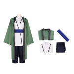 Ninja Tsunade Cosplay Kost&uuml;&uuml;m Halloweeni ja Anime F&auml;nnidele Laos L gray