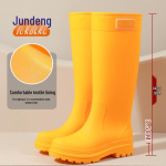 Vihmametsa Veekindlad Libisemiskindlad &Uuml;le P&otilde;lve Matkasaapad Pingutusn&ouml;&ouml;riga. Size 41/42 orange
