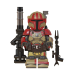 Star Warsi raske jalav&auml;e ehitusklotside minifiguuri m&auml;nguasi liigutatavate liigenditega Kosmoselahingu seeria ehitusmudel Laste kingitus