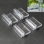 4 tk 6/8 mm akvaariumi paagi l&auml;bipaistvast plastikust klambrid, klaaskate, tugevad tugihoidikud 6mm