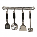 6 tk Dollhouse miniatuurne pudel s&ouml;&ouml;gisimulatsioon k&ouml;&ouml;gi m&auml;nguasja kingitus h&otilde;be