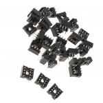 30 tk 2,54 mm reasamm tihvtid jootmine DIP IC kiibi pesa adapter 8P standard 8P Standard must