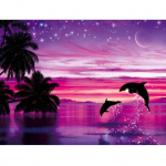 T&auml;ispuur 5D DIY Teemantmaal T&auml;is&uuml;mmargune Mosaiik Kodukaunistused 25x20CM