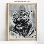 Teemantv&auml;rvimine Loomad Kodukaunistus Rhinestones Teemanttikandid &Uuml;mmargused kivid Pildid 20X30