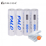 PALO 4PCS AA 14500 900mah 3,7 V taaslaetavad liitiumioonakud valge