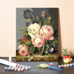 DIY Maalimine numbrite j&auml;rgi Digitaalne &otilde;limaal Hobid &Otilde;limaal Numbrid &Otilde;limaal Kujutav kunst Kodukaunistamine Numbrite maalimine 40x50cm no frame