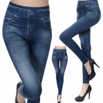 Naiste p&uuml;ksid Jeggings Venivad &otilde;hukesed s&auml;&auml;rised Mood kitsad p&uuml;ksid Free Waist
