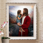 T&auml;iskandiline/&uuml;mmargune puur 5D DIY Teemantmaal, Tikand Ristpistes 3D Kodukaunistuse kingitus Full Round 20X30CM