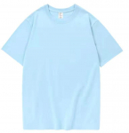 ZIRUNKING 2021 Uus puuvillane Unisex T-s&auml;rk L&uuml;hikeste varrukatega Lihtne Solid O-kaelusega Puuvillane Pure Color T-s&auml;rk T-s&auml;rgid Meestele/naistele Topid ICEBLUE S