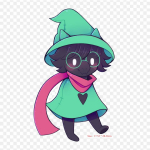 Ralsei Deltarune Kunst Deltarune Undertale Triikimiskleepsud Riietele Applique Kleebised Riietel Kuumustundlik Kohandatud Paik