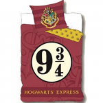 Harry Potteri voodipesukomplekt 140x200 140x200 punane