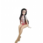 Animefiguuride deemonitapja Kamado Nezuko p&otilde;lvili m&auml;rulikujuline versioon Nezuko Kamado PVC-figuuriga m&auml;nguasi Brinquedos