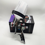 Adapteriga pihustusp&uuml;stol T40, mida pole vaja pesta, saab vahetada poti autode v&auml;rvimispihusti t&ouml;&ouml;riista HVLP Airbrush v&auml;rvimist&ouml;&ouml;riist Oxygen spray gun