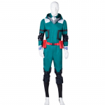 12 tk Komplektid Meeste Kuum Minu Kangelase Akadeemia Izuku Midoriya Kost&uuml;&uuml;m Boku No Hero Akadeemia Deku L&ouml;&ouml;gikost&uuml;&uuml;m Halloweeni &Uuml;htsed Vormid Cosplay Kost&uuml;&uuml;m XXS&man