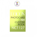 NCT 127 fotokaardi kohandatud raamat DICON