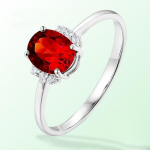 SACE GEMS Klassikaline vasesulam Roheline Sinine Punane Lilla Tsirkoon S&otilde;rmus Naiste Ehted Pulmalubaduse peokingitus open roheline