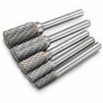 5 tk 1/4-tollise topeltl&otilde;igatud volframkarbiidiga veski varre komplekt 5Pcs