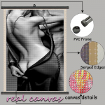 5D DIY raam Teemantmaal Maastik figuur Rhinestone Kit Kunst Tikand Seks T&uuml;druk Mosaiik Kodutoa kaunistamine Round 20x40CM Frame