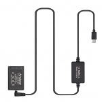 Andoer PD USB Type-C kaabel DR-E17 t&uuml;hipatarei alalisvooluliidese LP-E17 jaoks, asendus Canon EOS M3 jaoks must