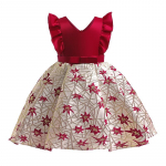 Beebit&uuml;drukute pidulikud kleidid varrukateta kaelusega pulmapidu 140