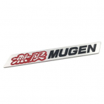 duochongkongjian Mugen Letters Car Styling Sticker Decal 3D Metal Badge Emblem Decor for punane