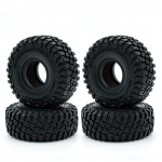 RC roomiku kummirehvid RC autorehvid 4tk Asendus 1/10 TRX4 Axial SCX10 90046 SCX10 III jaoks must