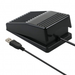 FS22-PM USB &uuml;he jala l&uuml;liti Multifunktsionaalne kohandatud jalgpedaali mehaaniline l&uuml;liti pildi jaoks must