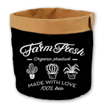 Les Tr&eacute;sors De Lily [R2241] - 'Farm Fresh' must pruun paberist istutusmasin - 14x13 cm must