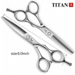 TITAN Juuksek&auml;&auml;rid Professionaalsed Barber Cut Juuksurit&ouml;&ouml;riist 6,0-tolline vg10 roostevabast terasest