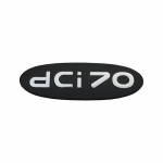 BROSS Autoosade BSP568 must dci 70 m&auml;rgi monogramm embleem Renault Kangoo 1998-2007 originaalseadmete tootjale : 8200120852 / 82 00 120 852