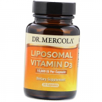 Liposomaalne D-vitamiin, liposomaalne D3-vitamiin 10000, Dr. Mercola 30 kapslit (36387030) 30caps