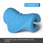Kaela massaažipadi J&M ergonoomiline emakakaela massaaži padi ergonoomiline &otilde;la emakakaela t&otilde;mbej&otilde;u kaelapadi l&otilde;&otilde;gastav valuvaigisti sinine